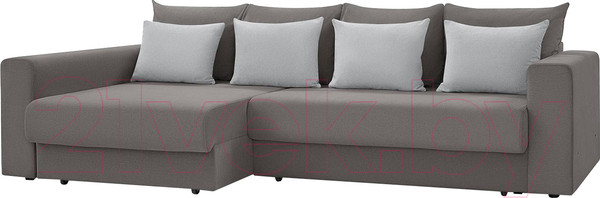 Изображение товара Диван угловой Mio Tesoro Модена 331.03 (серый 1479)