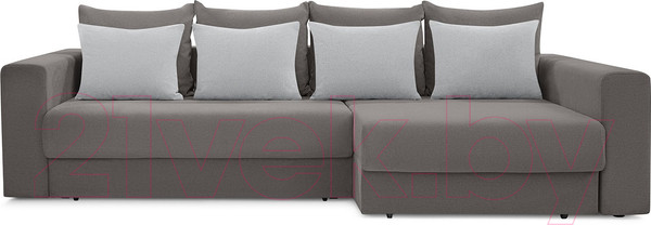 Изображение товара Диван угловой Mio Tesoro Модена 331.03 (серый 1479)
