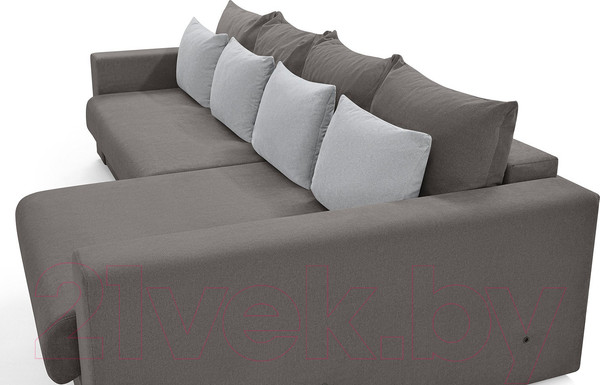 Изображение товара Диван угловой Mio Tesoro Модена 331.03 (серый 1479)