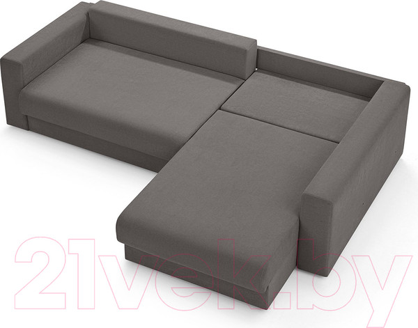 Изображение товара Диван угловой Mio Tesoro Модена 331.03 (серый 1479)