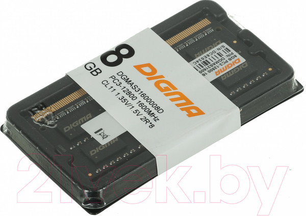 Изображение товара Оперативная память DDR3L Digma DGMAS31600008D