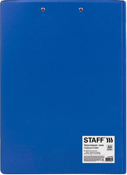 Изображение товара Планшет с зажимом Staff 229558 (синий)