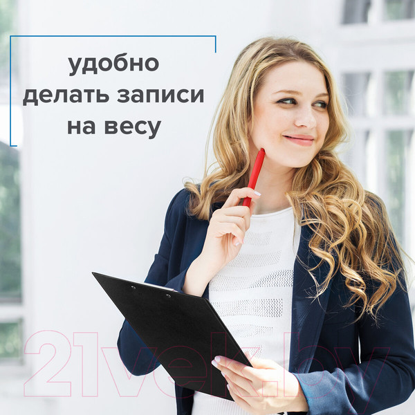 Изображение товара Планшет с зажимом Staff 229557 (черный)
