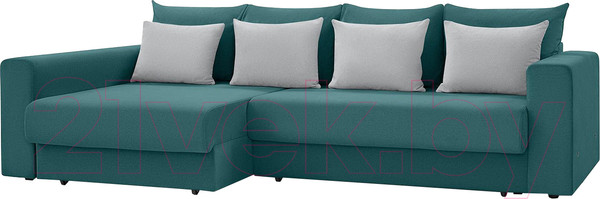 Изображение товара Диван угловой Mio Tesoro Модена 331.03 (бирюзовый 1480)