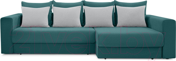 Изображение товара Диван угловой Mio Tesoro Модена 331.03 (бирюзовый 1480)