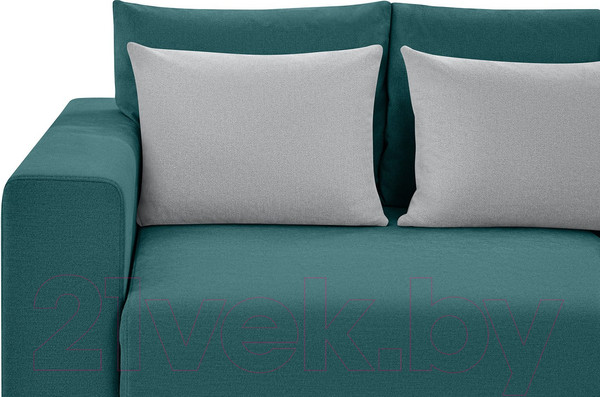 Изображение товара Диван угловой Mio Tesoro Модена 331.03 (бирюзовый 1480)