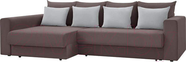 Изображение товара Диван угловой Mio Tesoro Модена 331.03 (коричневый 1482)