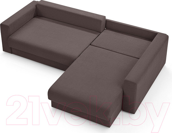 Изображение товара Диван угловой Mio Tesoro Модена 331.03 (коричневый 1482)