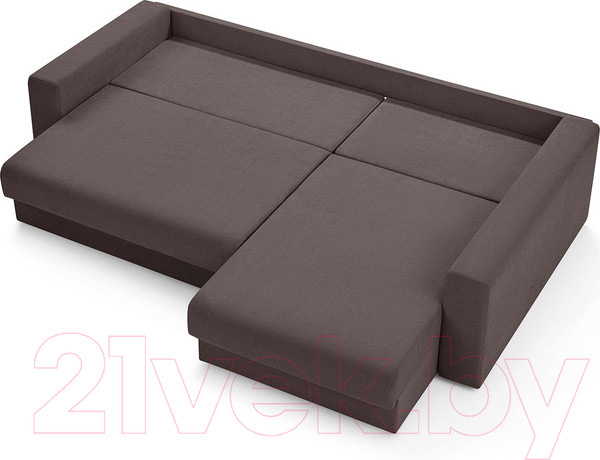 Изображение товара Диван угловой Mio Tesoro Модена 331.03 (коричневый 1482)