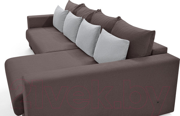 Изображение товара Диван угловой Mio Tesoro Модена 331.03 (коричневый 1482)