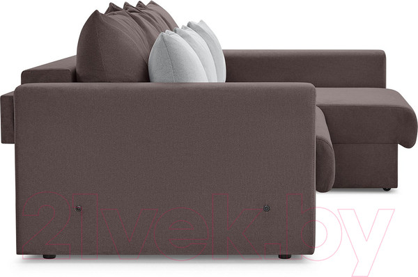 Изображение товара Диван угловой Mio Tesoro Модена 331.03 (коричневый 1482)