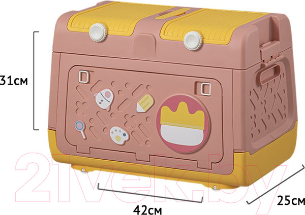 Изображение товара Органайзер для хранения Happy Home HH-051 (розовый)