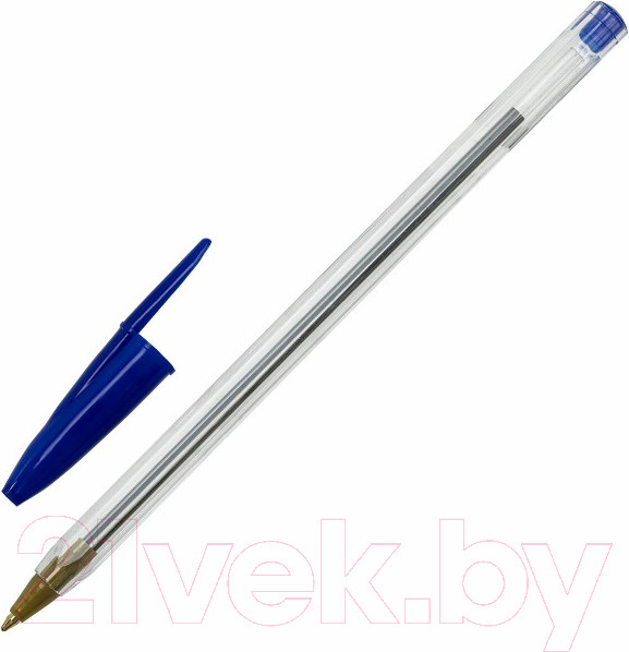 Изображение товара Набор шариковых ручек Staff Basic Budget BP-04 / 880779 (50шт, синий)