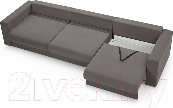 Изображение товара Диван Mio Tesoro Модена 331.04 (серый 1479)