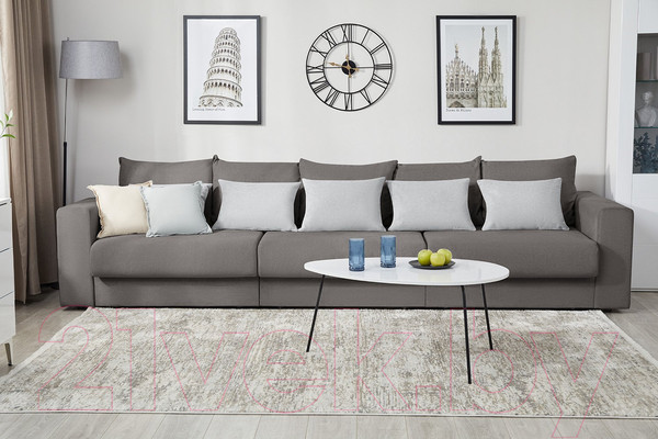 Изображение товара Диван Mio Tesoro Модена 331.04 (серый 1479)