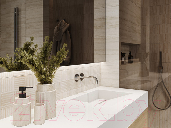 Изображение товара Плитка Gracia Ceramica Rhodes Beige Wall 02 (250x600)