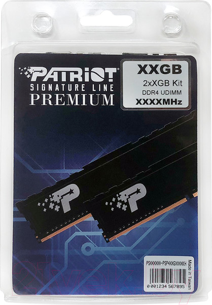 Изображение товара Оперативная память DDR4 Patriot PSP416G2666KH1