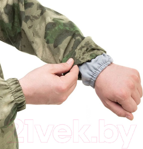 Изображение товара Костюм для охоты и рыбалки Helios Стоп-клещ / T-KS-SТ-М1124-68-70 (р.68-70/182, мох)