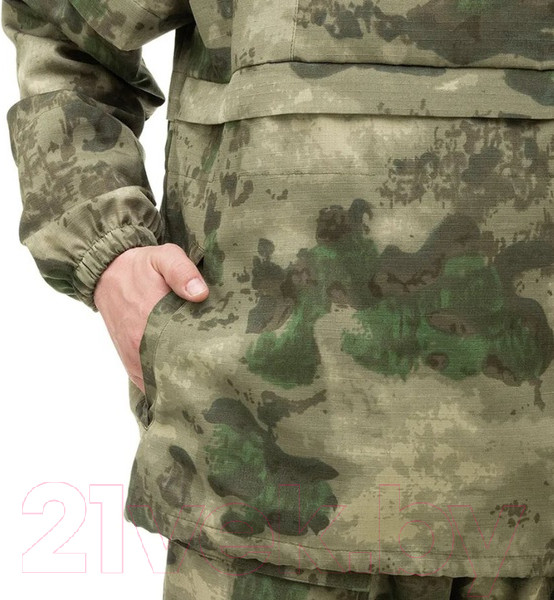 Изображение товара Костюм для охоты и рыбалки Helios Стоп-клещ / T-KS-SТ-М1124-60-62 (р.60-62/182, мох)