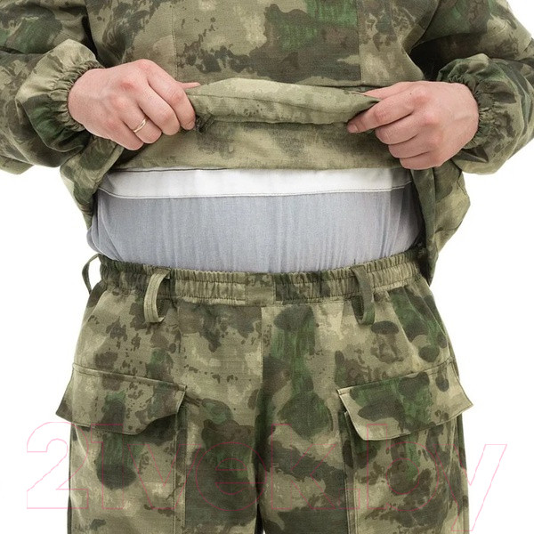 Изображение товара Костюм для охоты и рыбалки Helios Стоп-клещ / T-KS-SТ-М1124-60-62 (р.60-62/182, мох)