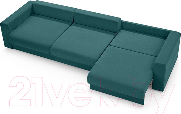 Изображение товара Диван Mio Tesoro Модена 331.04 (бирюзовый 1480)