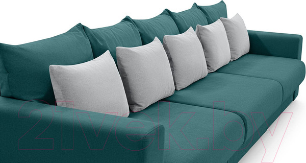 Изображение товара Диван Mio Tesoro Модена 331.04 (бирюзовый 1480)