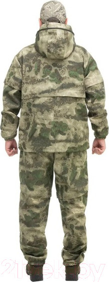 Изображение товара Костюм для охоты и рыбалки Helios Стоп-клещ / T-KS-SТ-М1124-44-46 (р.44-46/176, мох)