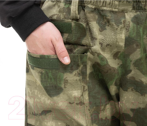 Изображение товара Костюм для охоты и рыбалки Helios Стоп-клещ / T-KS-SТ-М1124-44-46 (р.44-46/176, мох)