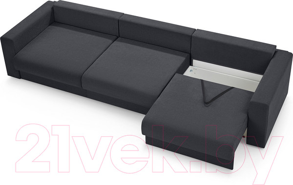 Изображение товара Диван Mio Tesoro Модена 331.04 (графитовый 1481)