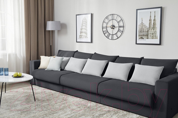 Изображение товара Диван Mio Tesoro Модена 331.04 (графитовый 1481)