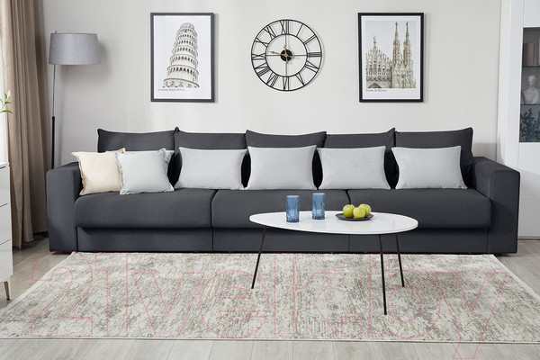 Изображение товара Диван Mio Tesoro Модена 331.04 (графитовый 1481)