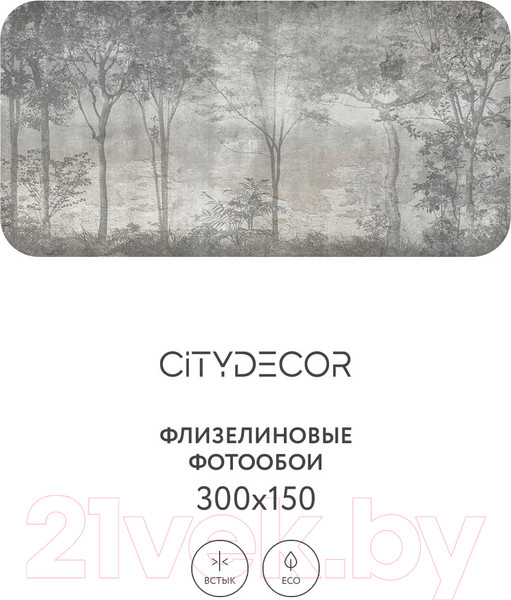 Изображение товара Фотообои листовые Citydecor Dark Side 34 (300x150см)