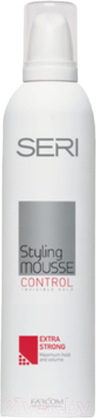 Изображение товара Мусс для укладки волос Farcom Professional Seri Экстра-сильной фиксации (300мл)