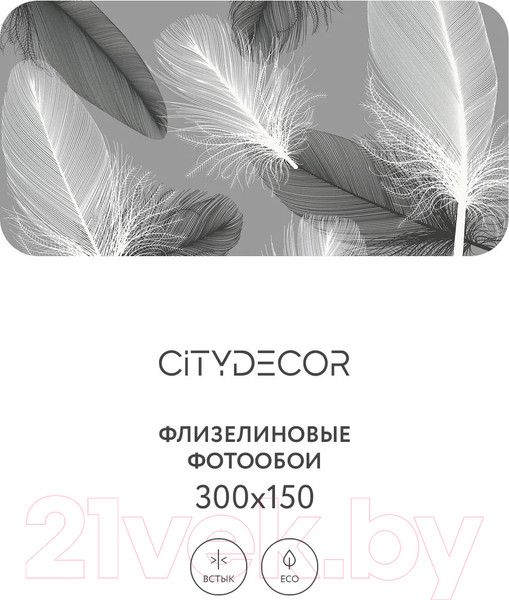 Изображение товара Фотообои листовые Citydecor Абстракция 390 (300x150см)