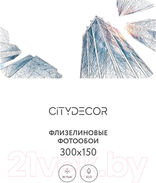 Изображение товара Фотообои листовые Citydecor Города и Архитектура 78 (300x150см)
