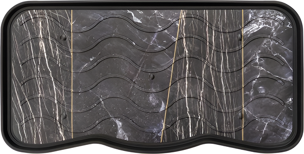 Изображение товара Поддон для обуви Multy Home Signet 38x75 / EU1000053 (Marble Black)
