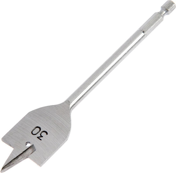 Изображение товара Сверло Tundra Перовое шестигранный хвостовик по дереву 30x152мм / 1032501