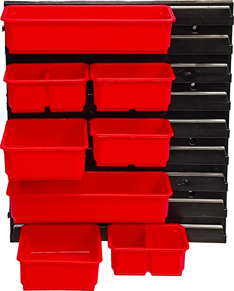 Изображение товара Набор лотков для метизов QBrick System Nr 6 / Z255888PG001 (красный)