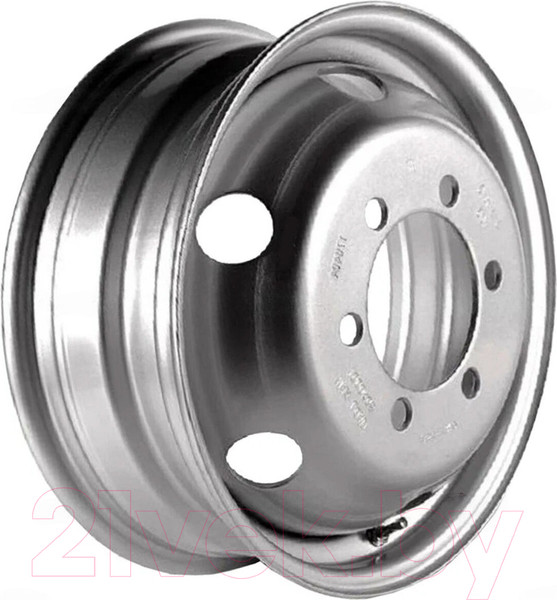 Изображение товара Штампованный диск Asterro 1796A 17.5x6" 6x222.25мм DIA 161мм ET 116мм Серебристый