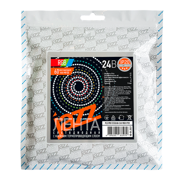 Изображение товара Светодиодная лента JAZZway PLS PRO RGB 5050/60-24V IP20 / 5033979