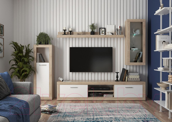 Изображение товара Горка Black Red White Murane (дуб сонома/белый)