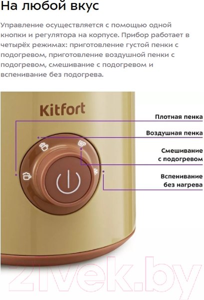Изображение товара Вспениватель молока Kitfort КТ-7248