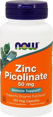 Изображение товара Минерал NOW Foods Zinc Picolinate 50mg (120шт)