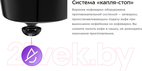 Изображение товара Капельная кофеварка Kitfort KT-7203