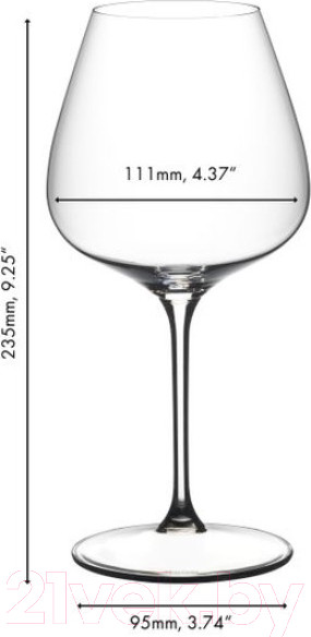 Изображение товара Набор бокалов Riedel Grape / 6424/07 (2шт)