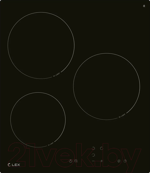 Изображение товара Электрическая варочная панель Lex EVH 430А BL