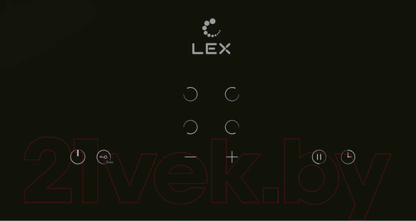 Изображение товара Электрическая варочная панель Lex EVH 640А BL