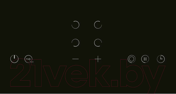 Изображение товара Электрическая варочная панель Lex EVH 642В BL