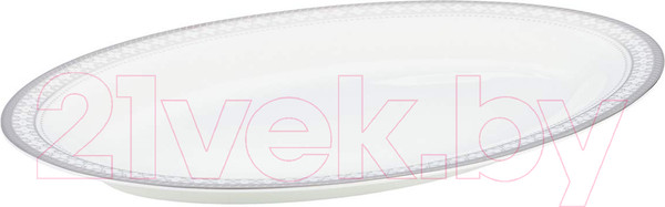 Изображение товара Набор тарелок Gipfel Patricia 42851 (2шт, белый/голубой)