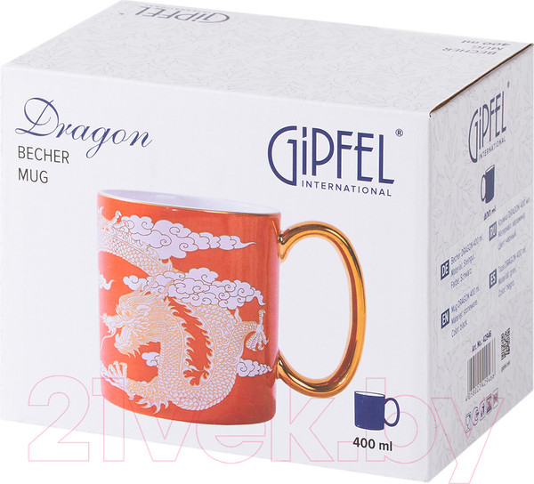 Изображение товара Кружка Gipfel Dragon 42946 (красный)